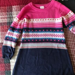 Gymboree sweater dress size 5t